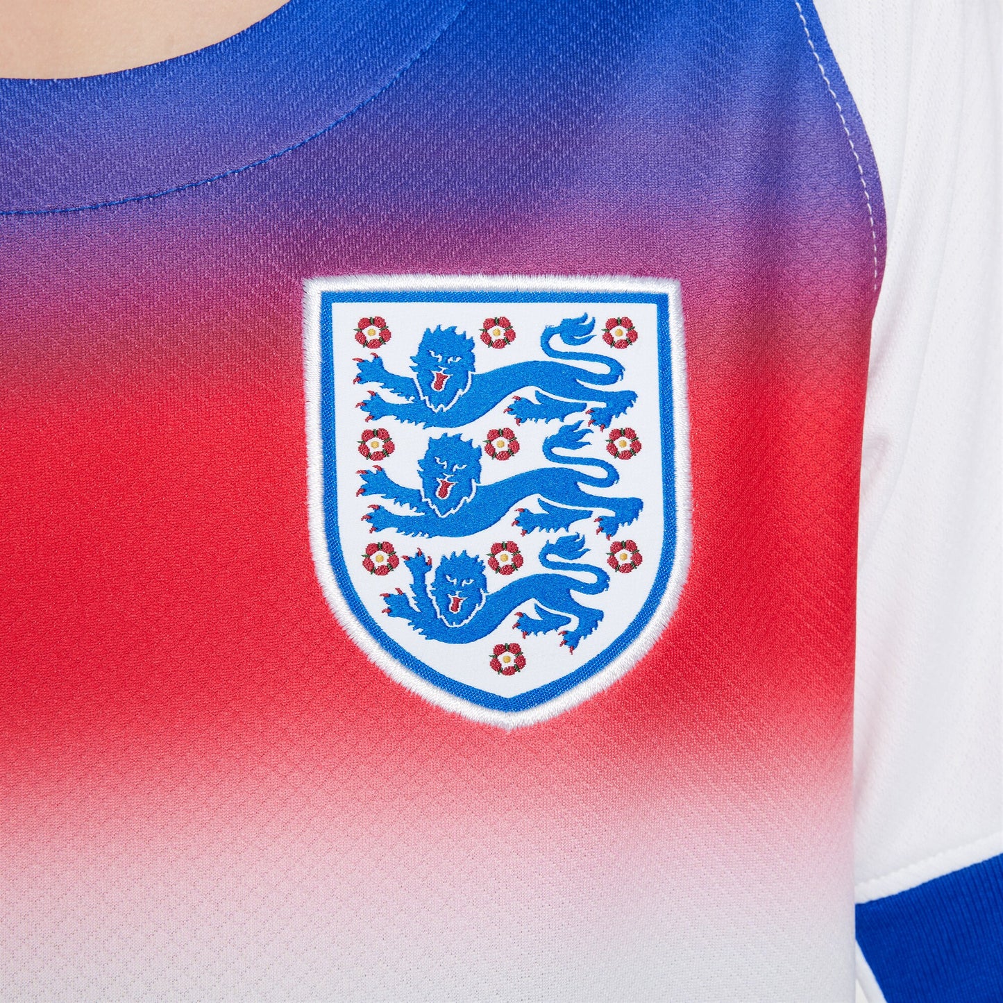 England Women's National Team Youth 2025/26 Home Replica Jersey - Royal