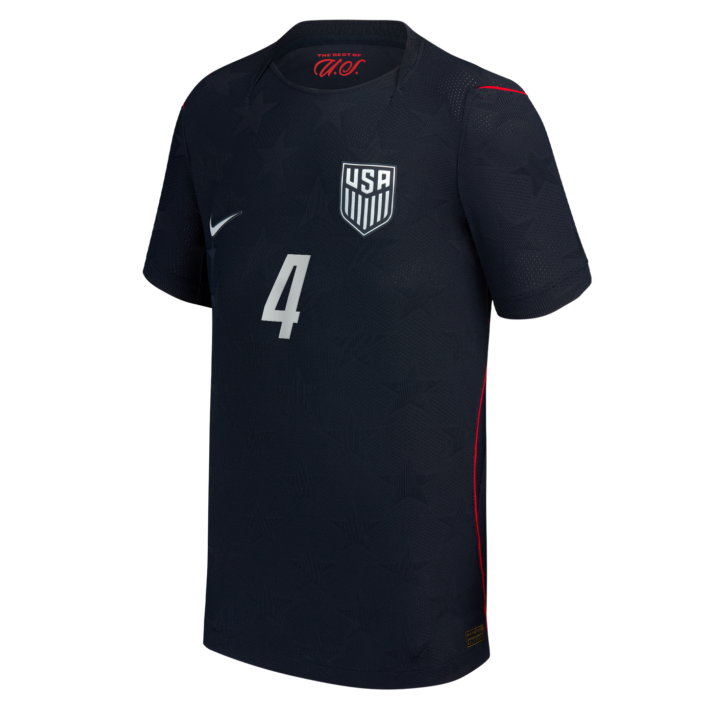 Tyler Adams USMNT Youth 2026 Away Match Jersey - Blue