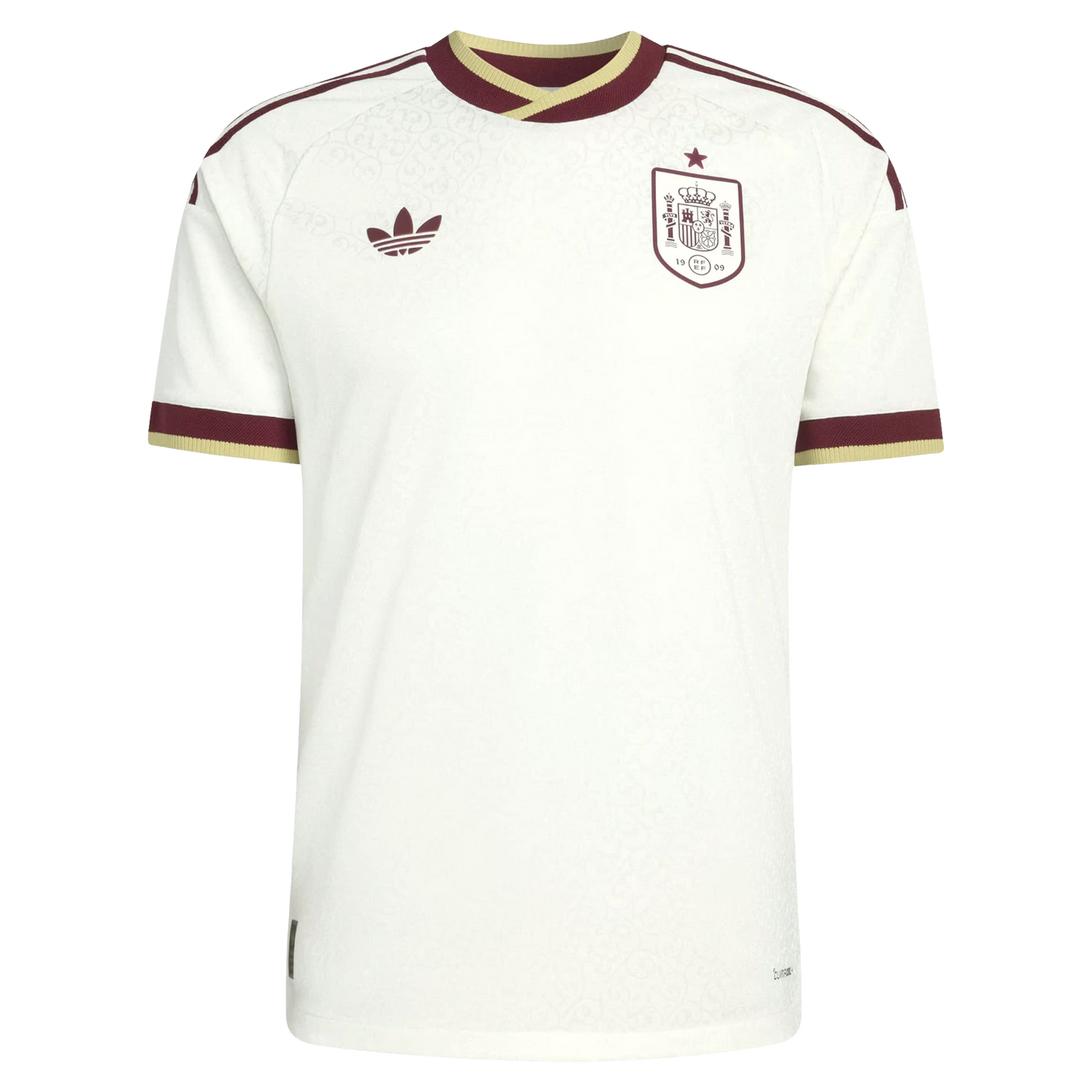 Spain National Team 2026 Away On-Field Jersey - White