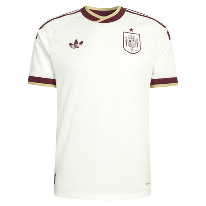Spain National Team 2026 Away On-Field Jersey - White