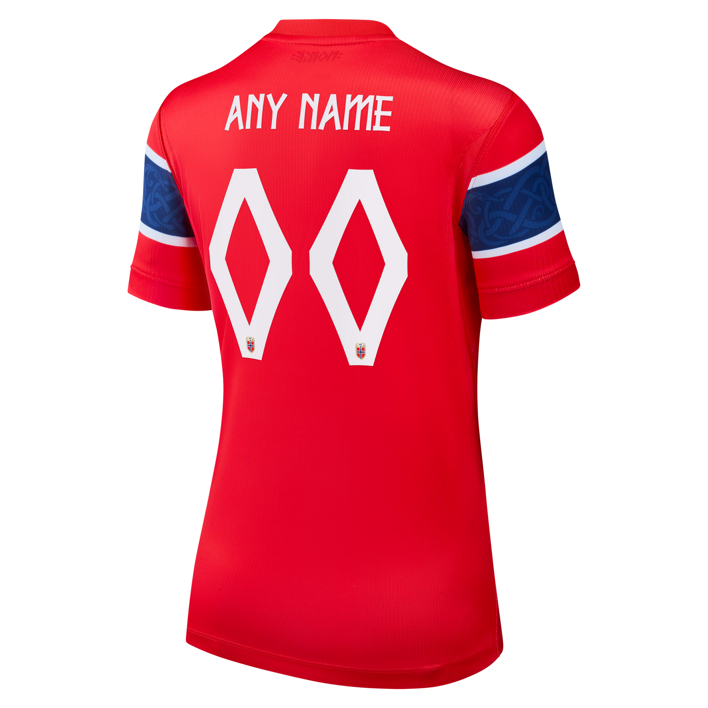 Norway National Team Women's 2026 Home Stadium Replica Custom Jersey - Red