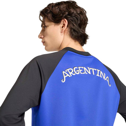 Argentina National Team 2026 Long Sleeve Pre-Match Top - Blue