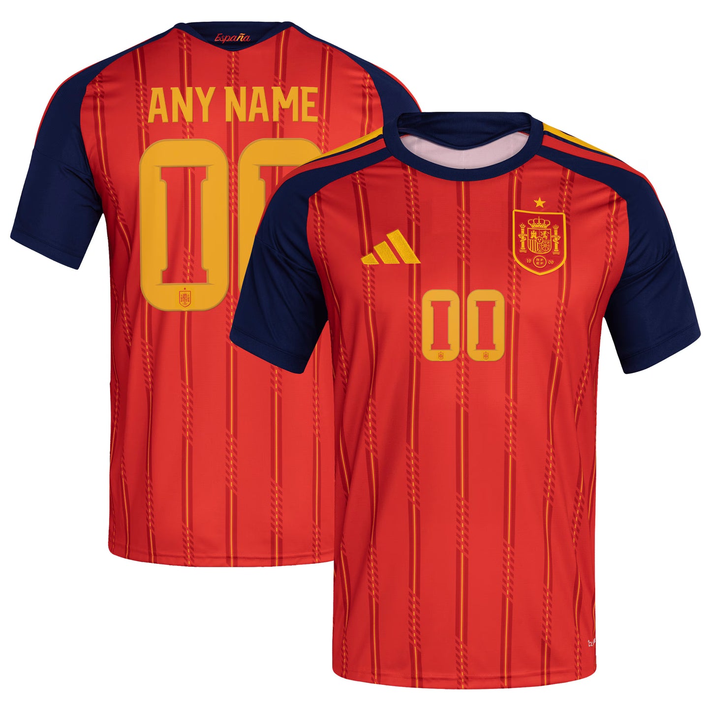 Spain National Team 2026 Home Replica Custom Jersey - Red