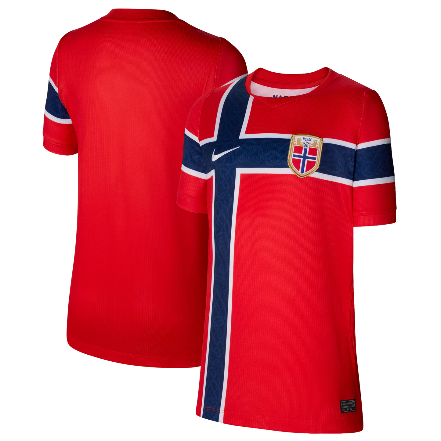 Norway National Team Youth 2026 Home Stadium Replica Jersey - Red