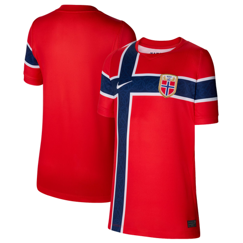 Norway National Team Youth 2026 Home Stadium Replica Jersey - Red