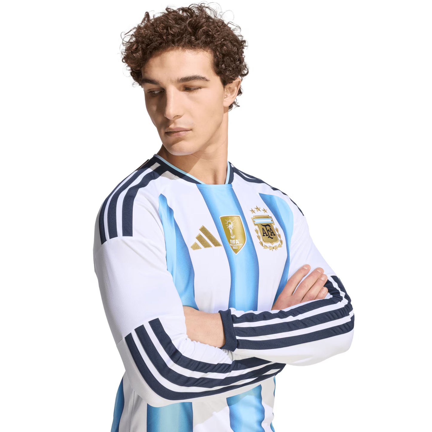 Argentina National Team 2026 Home Replica Long Sleeve Jersey - White