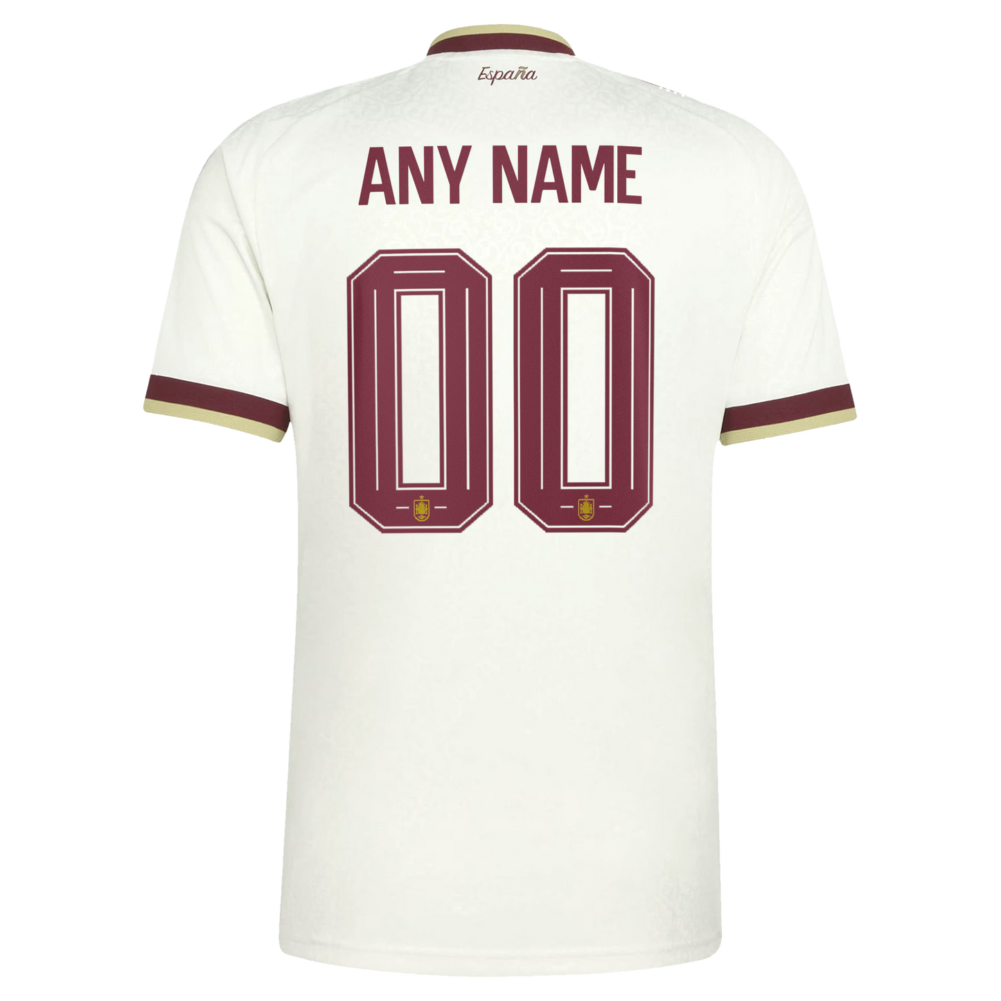 Spain National Team 2026 Away Replica Custom Jersey - White