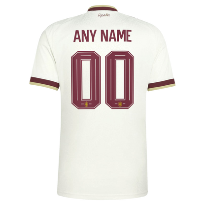 Spain National Team 2026 Away Replica Custom Jersey - White
