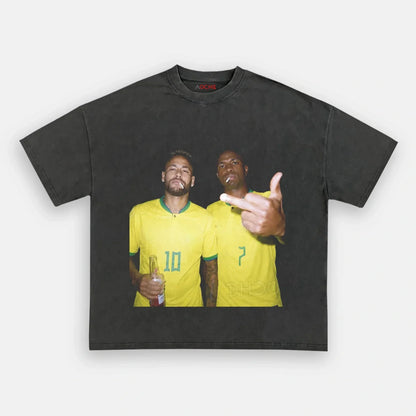 Brazil Football Style Tee 7