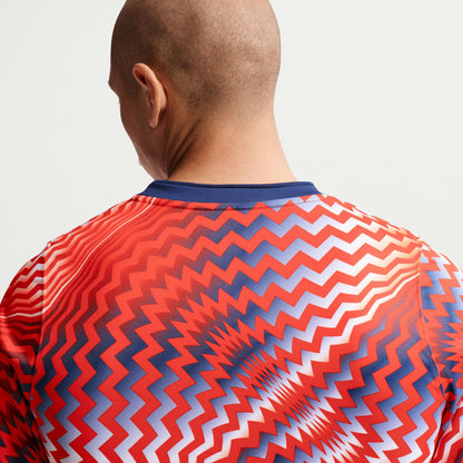 Norway National Team 2026 Academy Pro Pre-Match Top - Orange