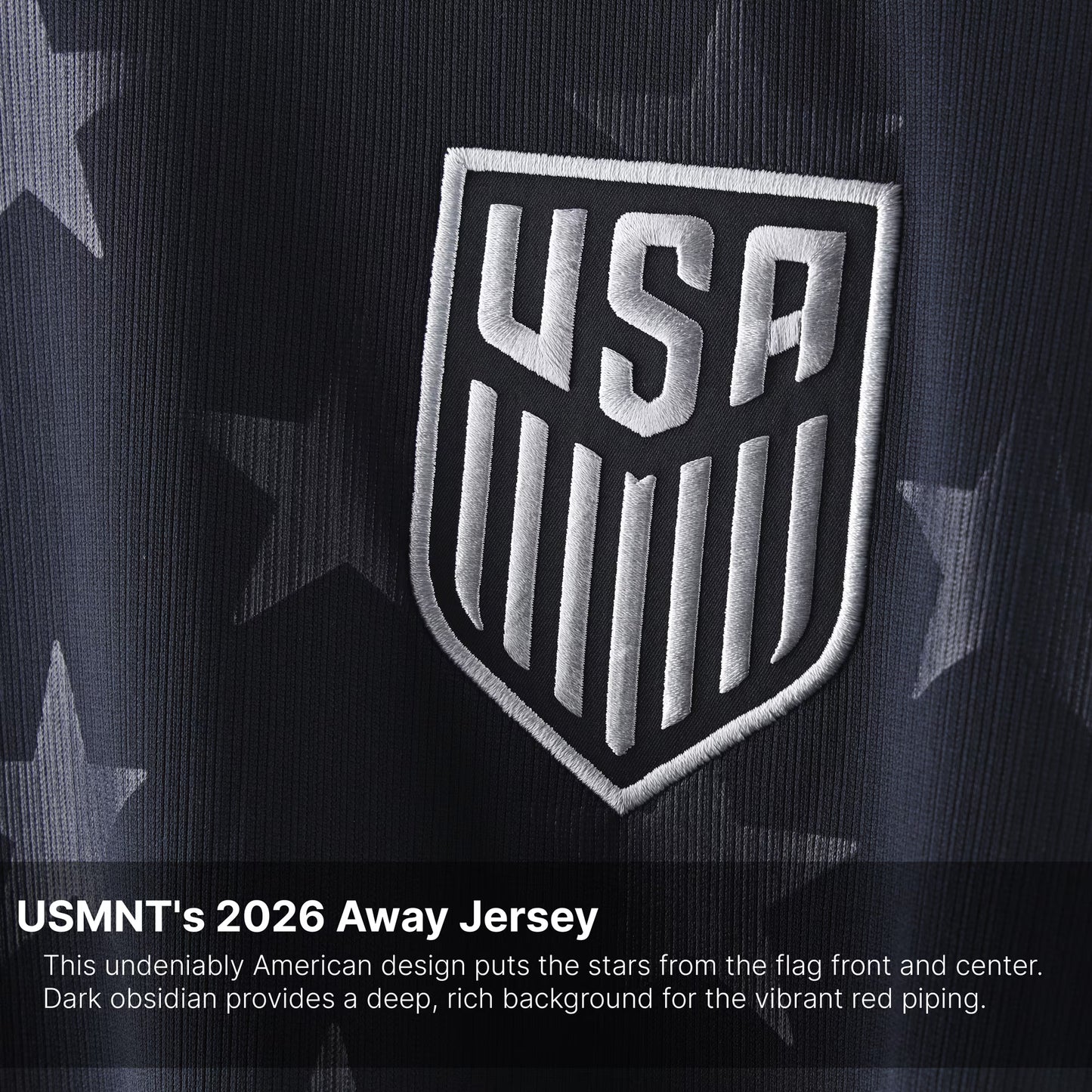 USMNT Women's 2026 Away Stadium Replica Jersey - Blue