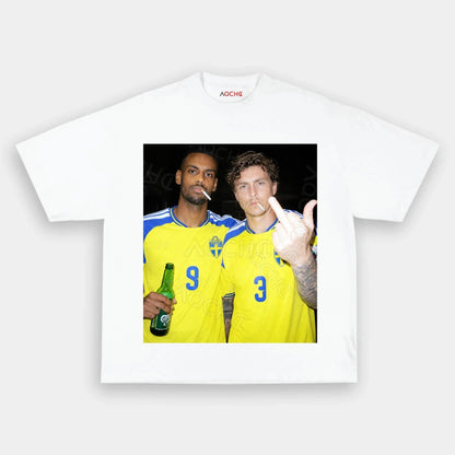 Sweden Football Style Tee 2.2