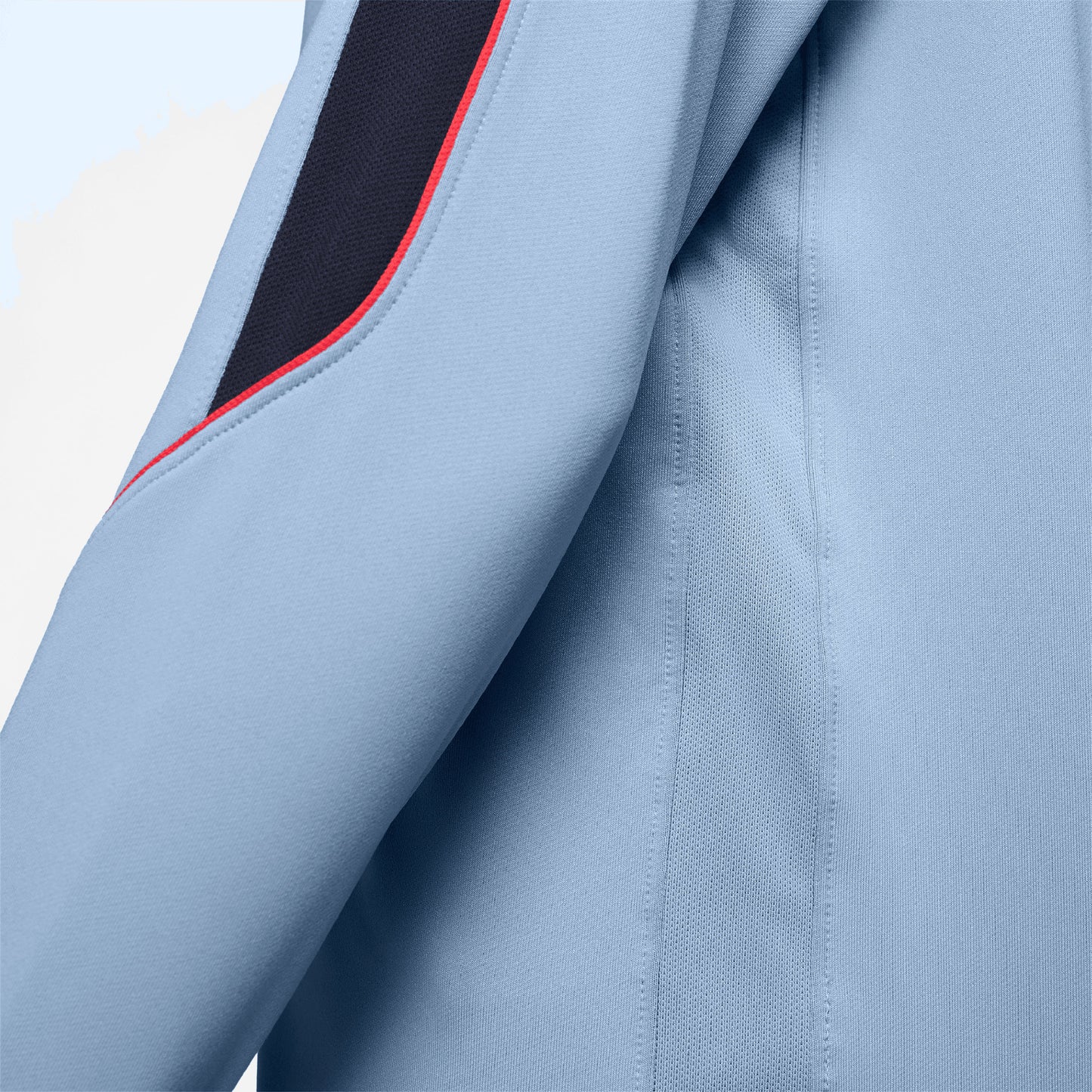 England National Team Youth 2026 Strike Dri-FIT Long Sleeve Quarter-Zip Drill Top - Blue