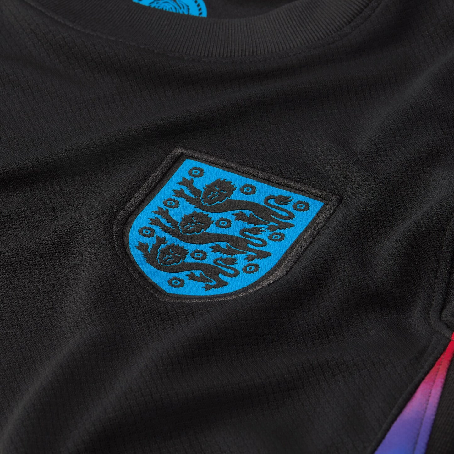 England Women's National Team Youth 2025/26 Away Replica Jersey - Black