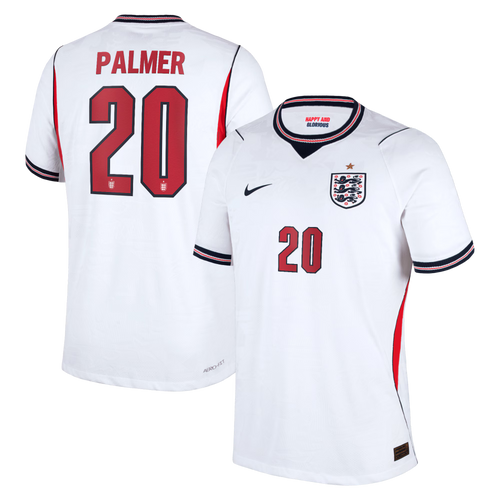 Cole Palmer England National Team 2026 Home Match Jersey - White