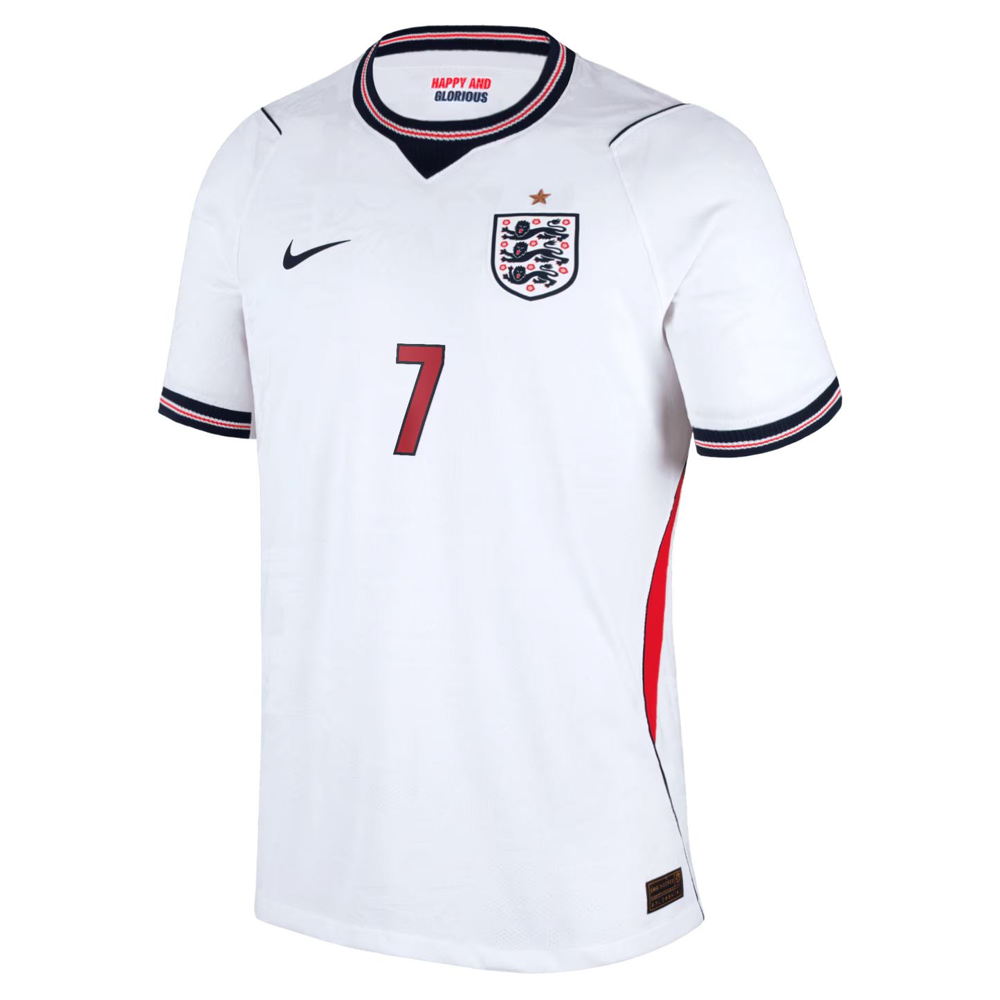 Bukayo Saka England National Team 2026 Home Match Jersey - White