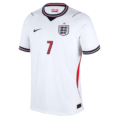 Bukayo Saka England National Team 2026 Home Match Jersey - White
