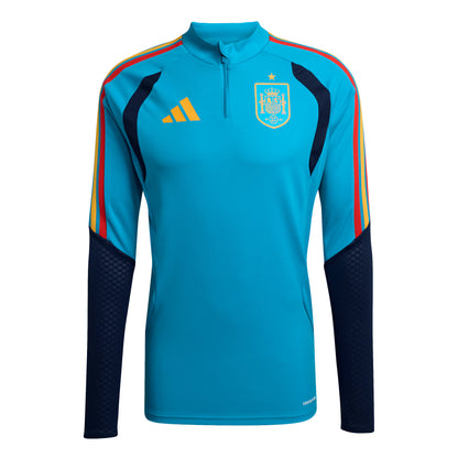 Spain National Team 2026  Tiro Quarter-Zip Training Top - Turquoise