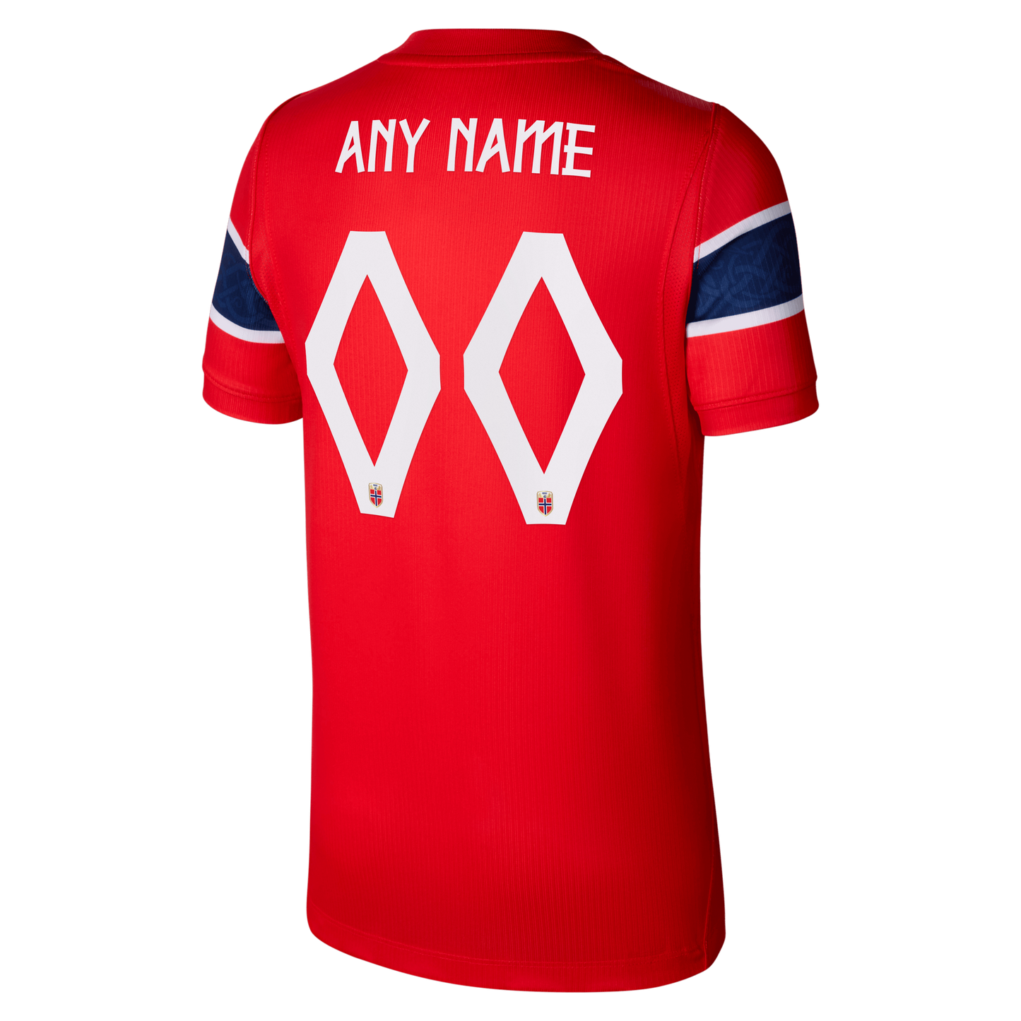 Norway National Team Youth 2026 Home Stadium Replica Custom Jersey - Red