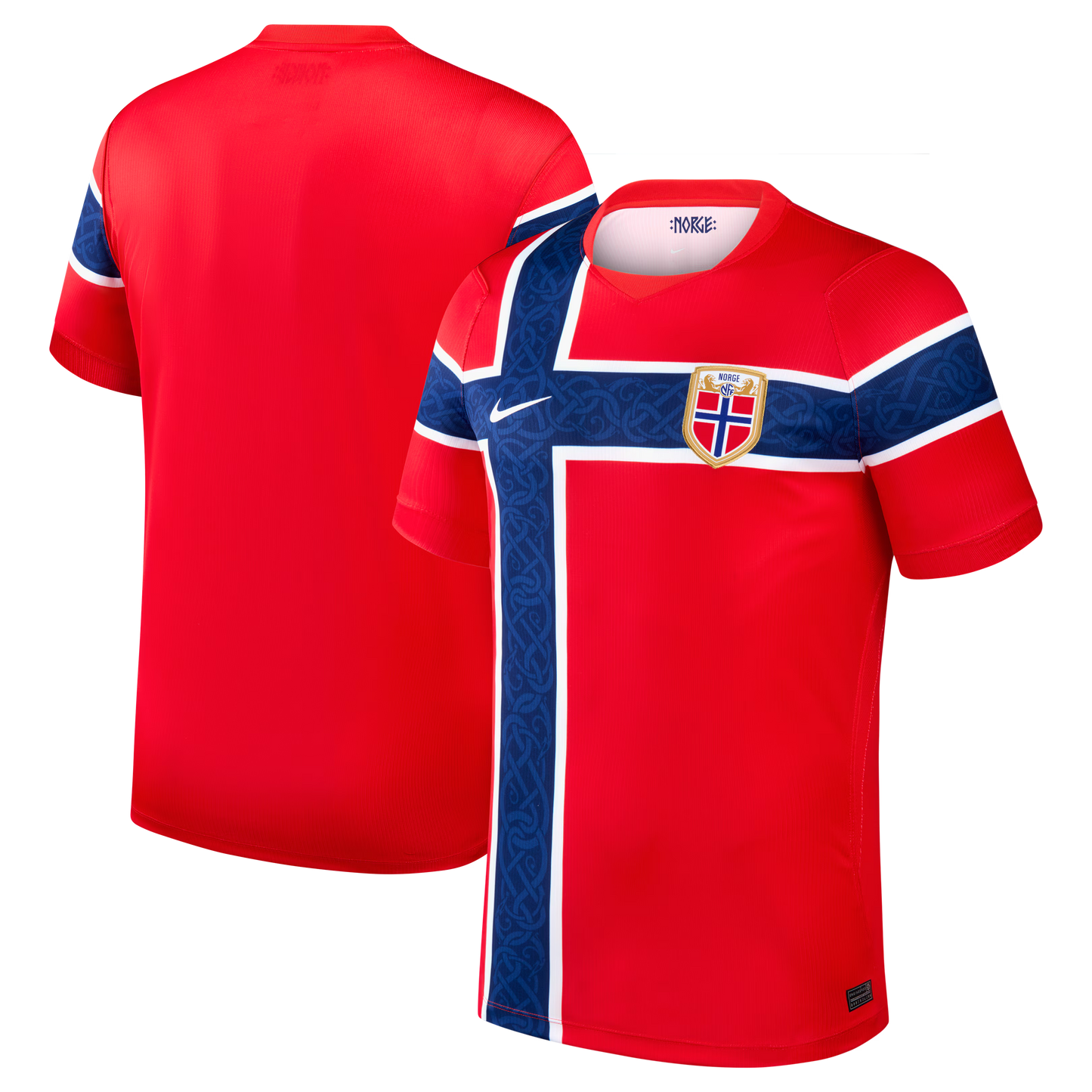 Norway National Team 2026 Home Stadium Replica Jersey - Red