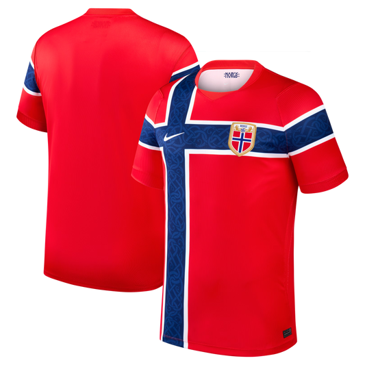 Norway National Team 2026 Home Stadium Replica Jersey - Red