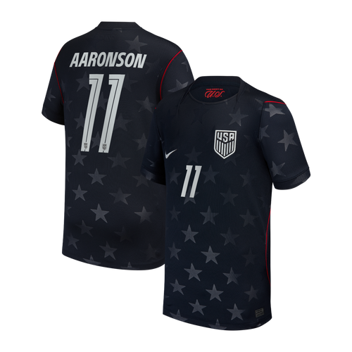 Brenden Aaronson USMNT Youth 2026/27 Away Stadium Replica Jersey - Blue