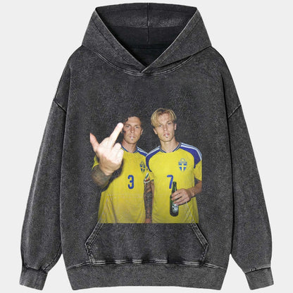 Sweden Football Style Tee 2.8