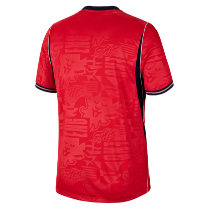England National Team 2026 Away Stadium Replica Jersey - Red