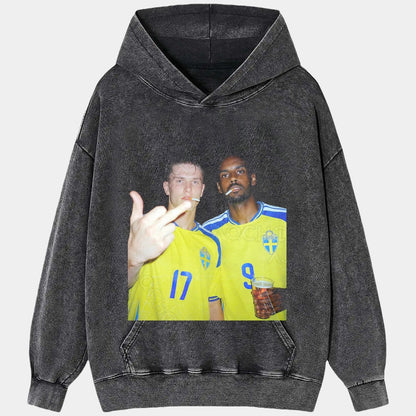 Sweden Football Style Tee 2.7