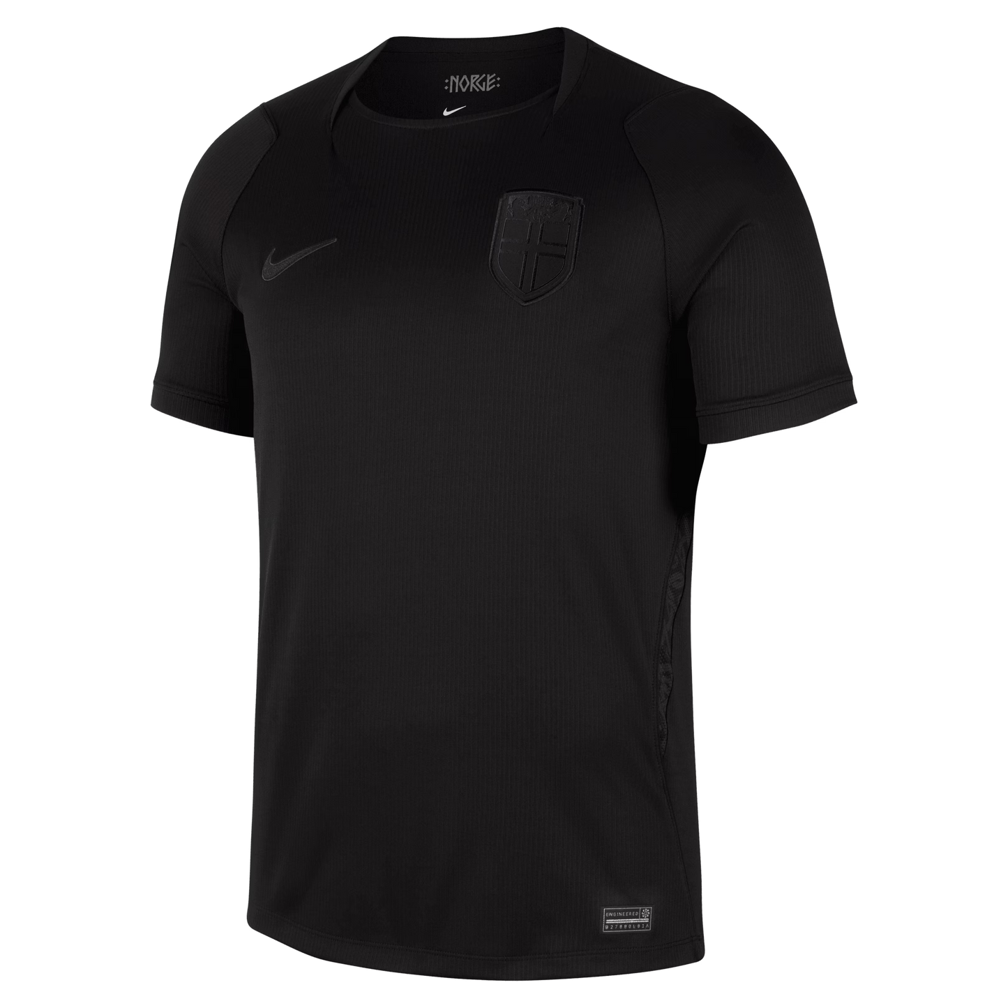 Norway National Team 2026 Away Stadium Replica Jersey - Black