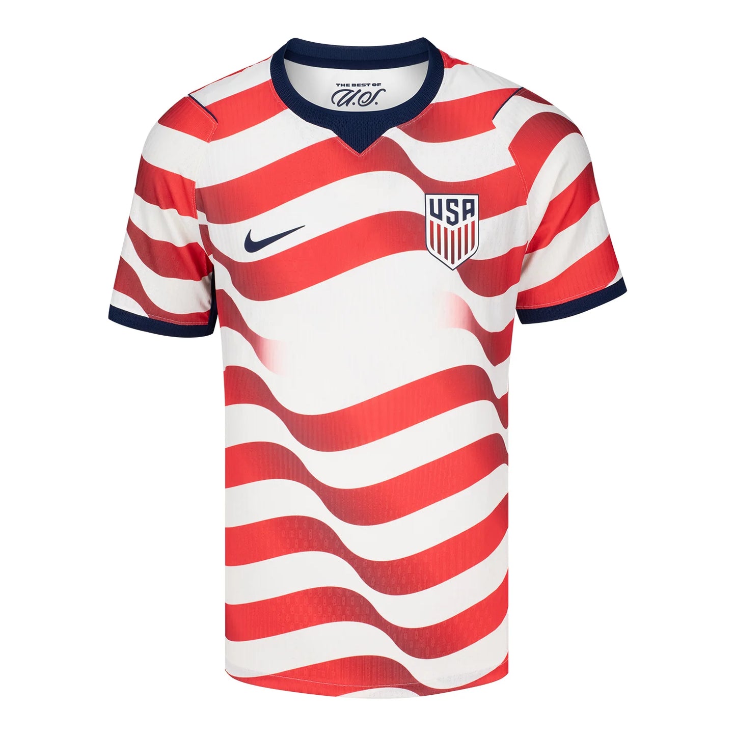 Men's USMNT 2026 Custom Home Match Jersey - Stripes
