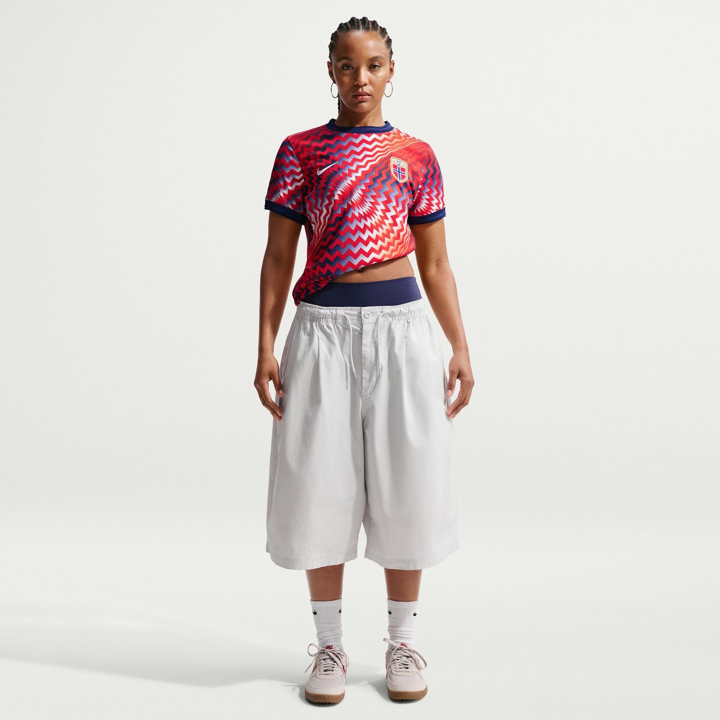 Norway National Team Women's 2026 Pre-Match Top - Red