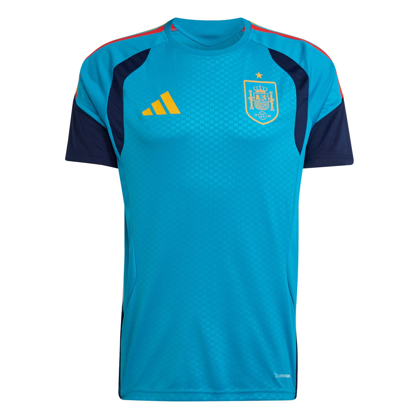 Spain National Team 2026 Home Tiro Training Jersey - Turquoise