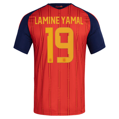 Lamine Yamal Spain National Team 2026 Home Replica Jersey - Red