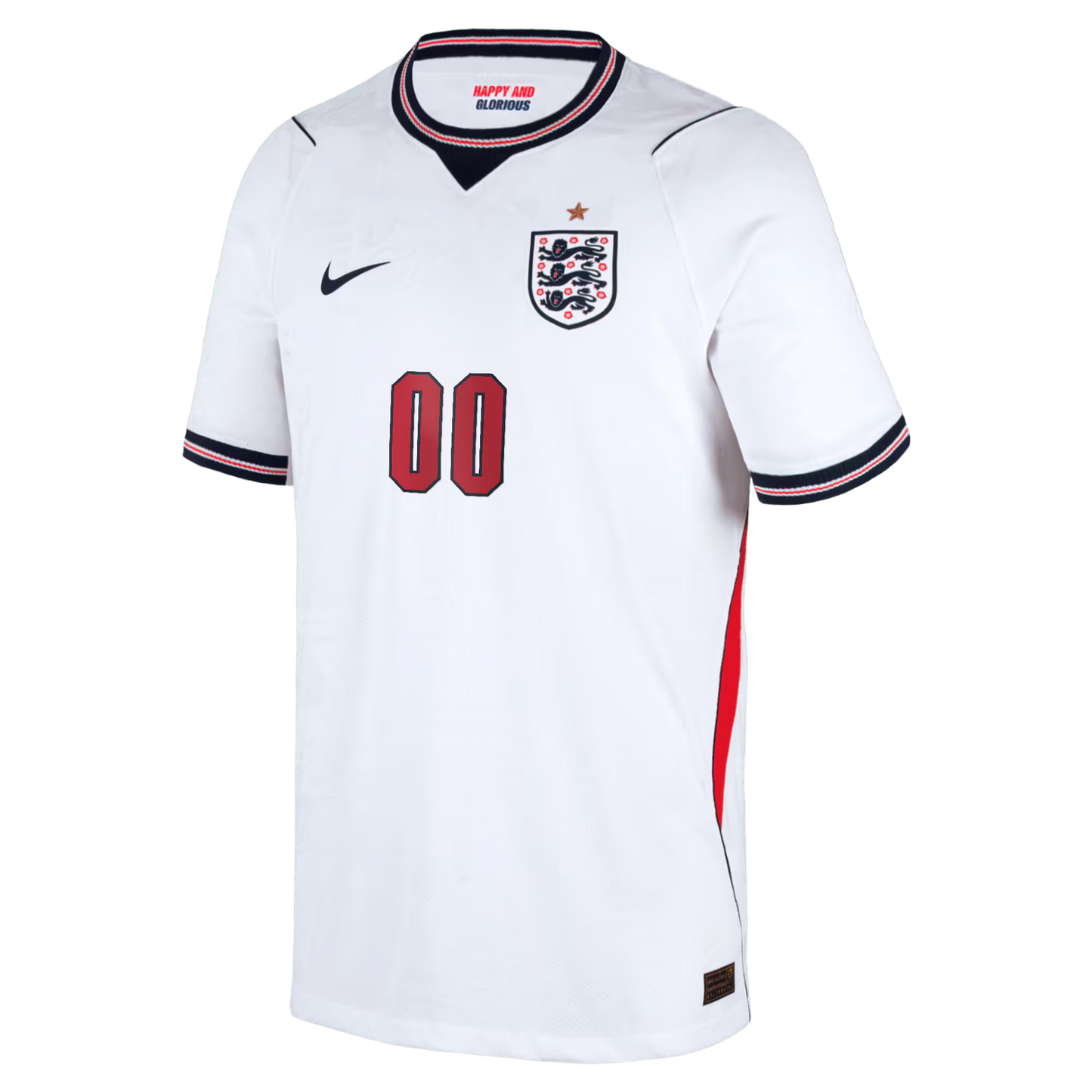 England National Team Youth 2026 Home Match Custom Jersey - White