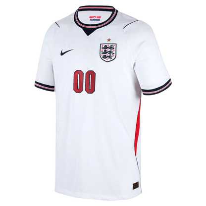 England National Team Youth 2026 Home Match Custom Jersey - White