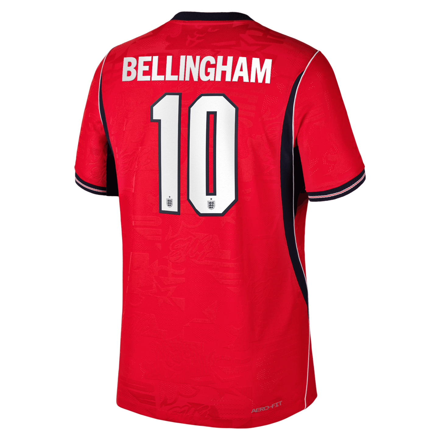 Jude Bellingham England National Team 2026 Away Match Jersey - Red
