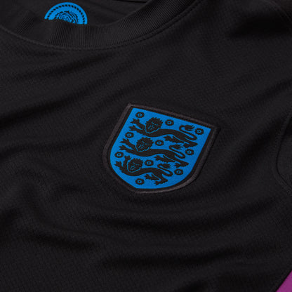 England Women's National Team Women's 2025/26 Away Replica Jersey - Black
