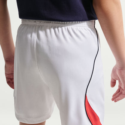 England National Team Youth 2026 Home Stadium Replica Shorts - White
