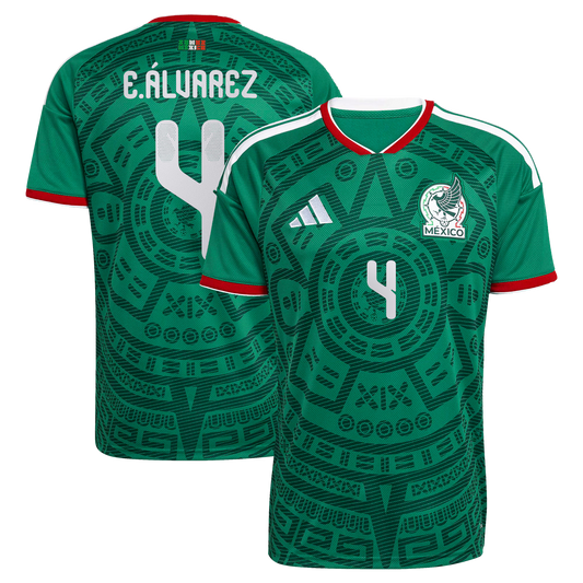 Edson Álvarez Mexico National Team 2026  Home Replica Jersey - Green