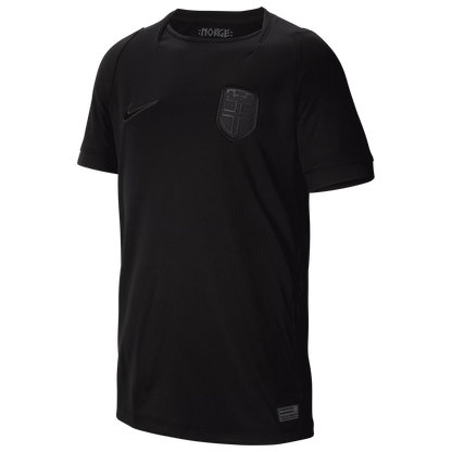 Norway National Team Youth 2026 Away Stadium Replica Jersey - Black