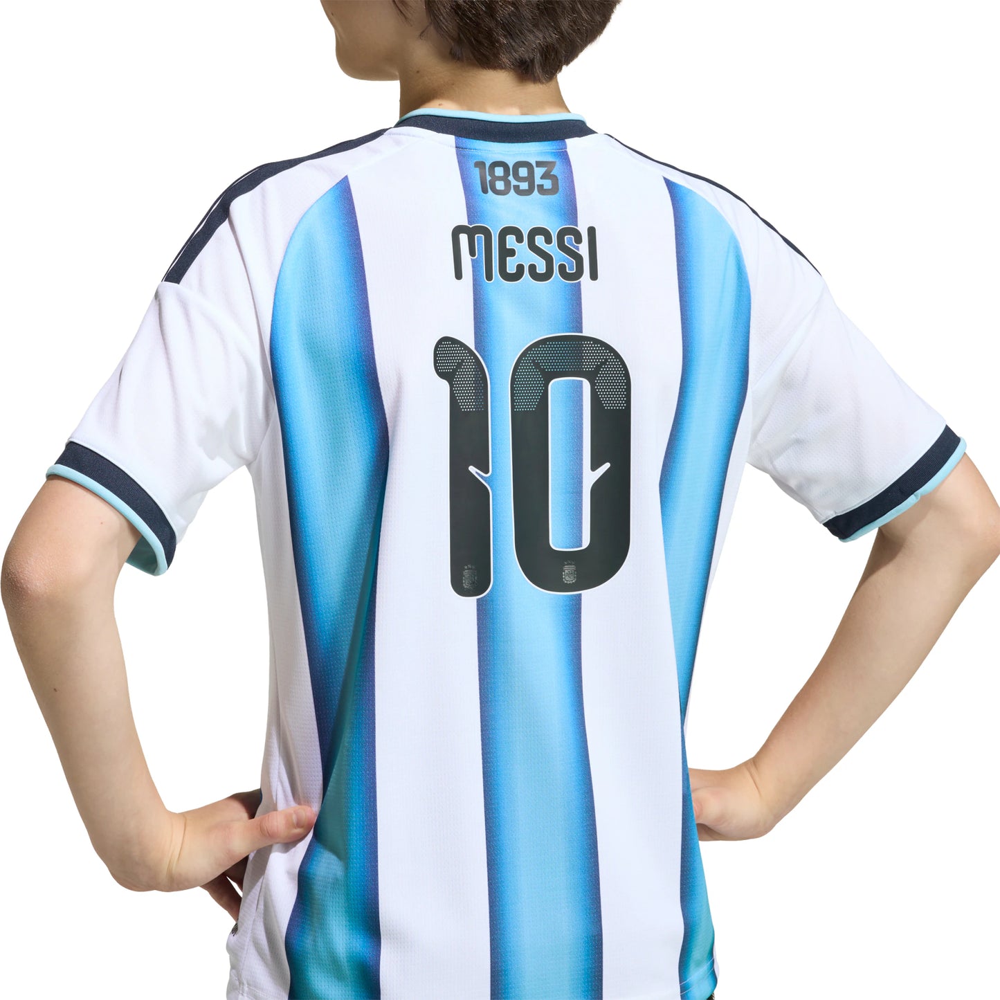 Lionel Messi Argentina National Team Youth 2026 Home Replica Jersey - White