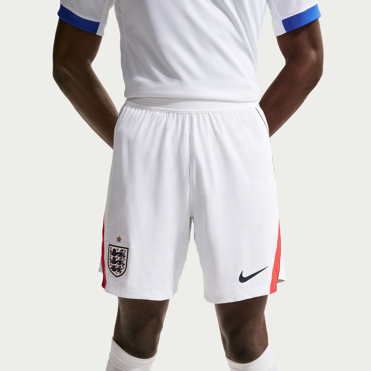 England National Team 2026 Home Match Authentic Shorts - White