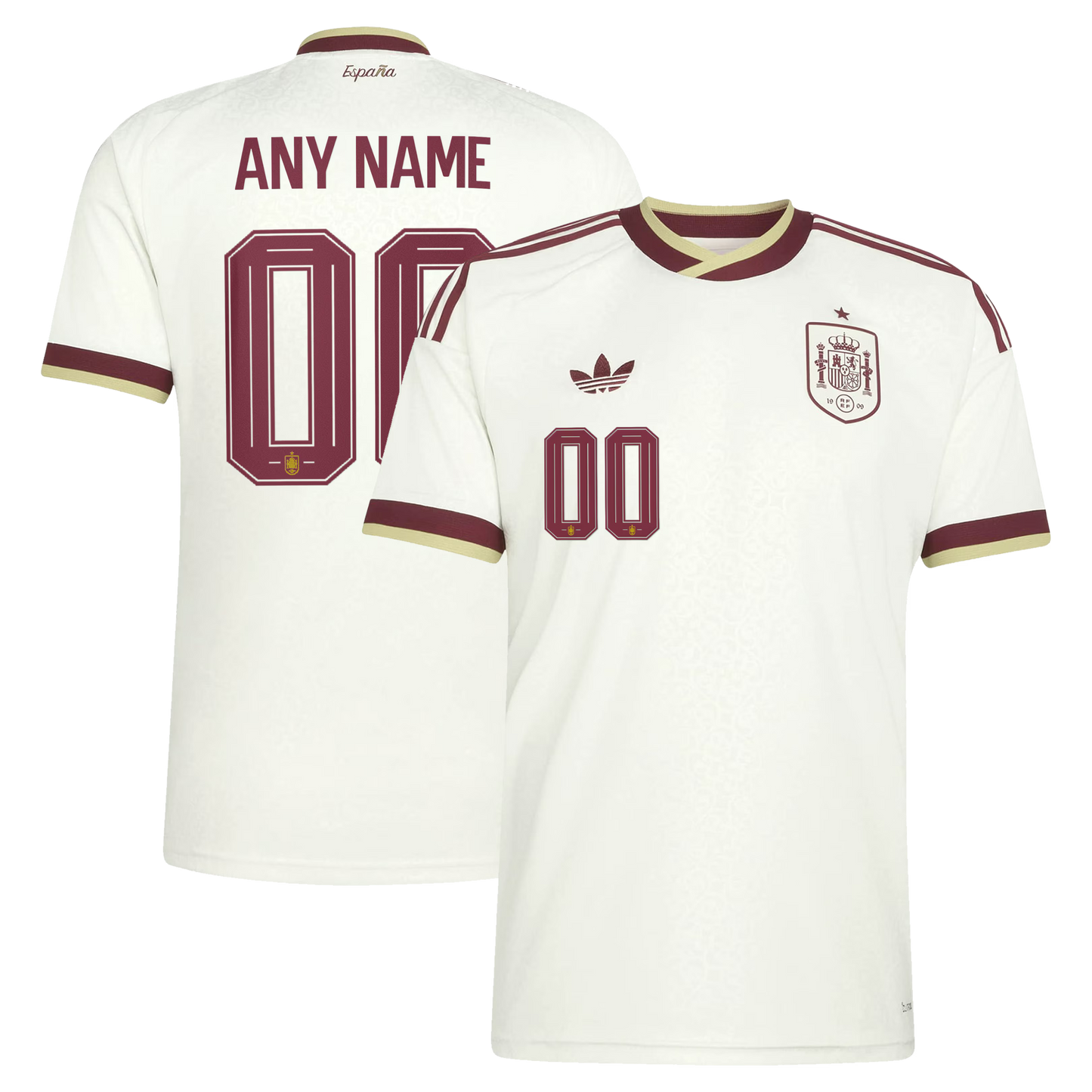 Spain National Team 2026 Away Replica Custom Jersey - White