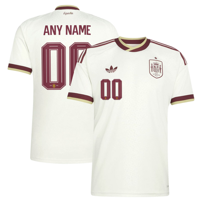 Spain National Team 2026 Away Replica Custom Jersey - White
