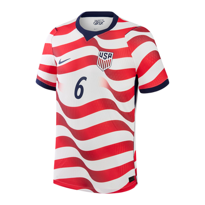 Diego Luna USMNT 2026 Home Match Jersey - White