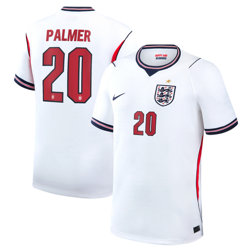 Cole Palmer England National Team 2026 Home Stadium Replica Jersey - White