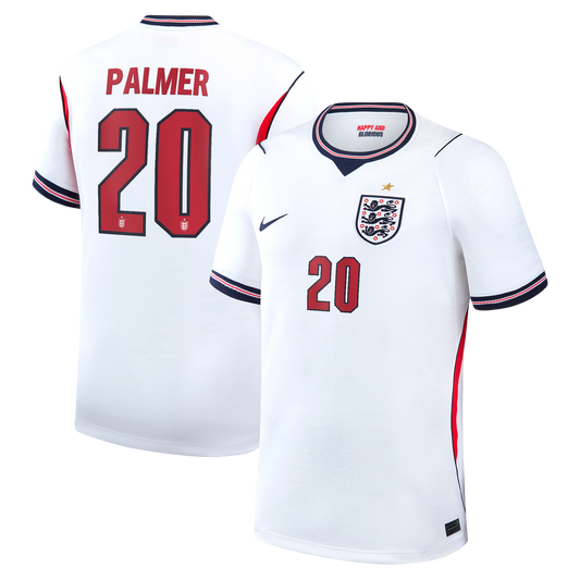 Cole Palmer England National Team 2026 Home Stadium Replica Jersey - White