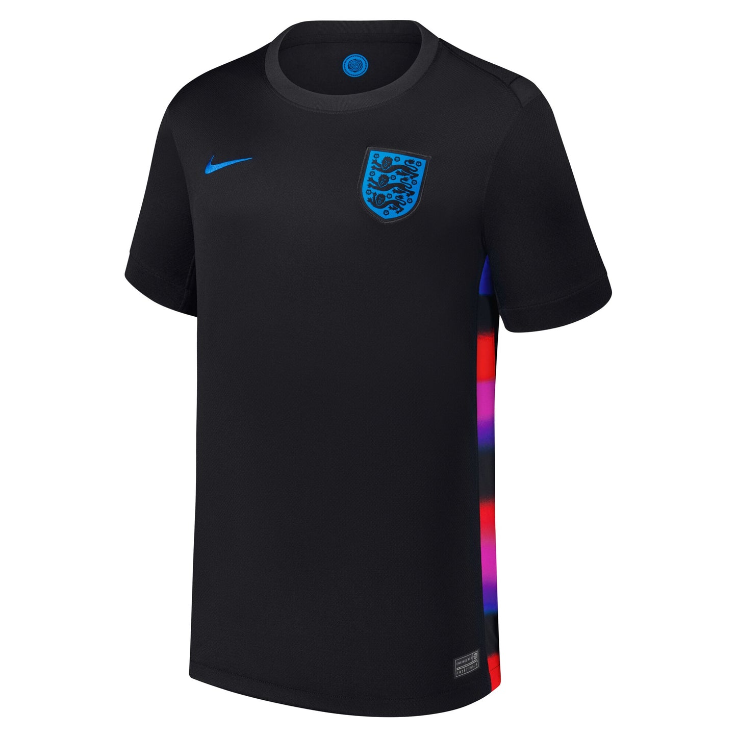 England Women's National Team Youth 2025/26 Away Replica Jersey - Black