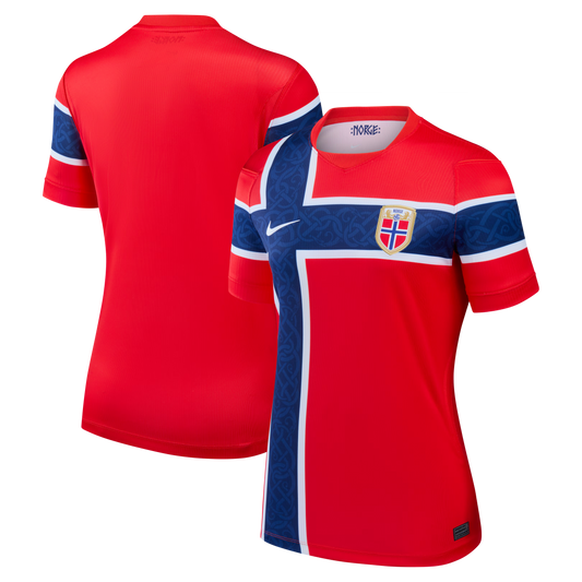Norway National Team Women's 2026 Home Stadium Replica Jersey - Red